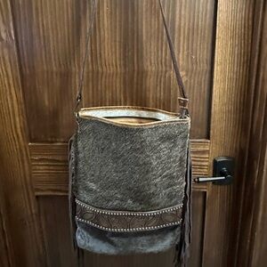 American Darling Brown and Tan Interior Bag
